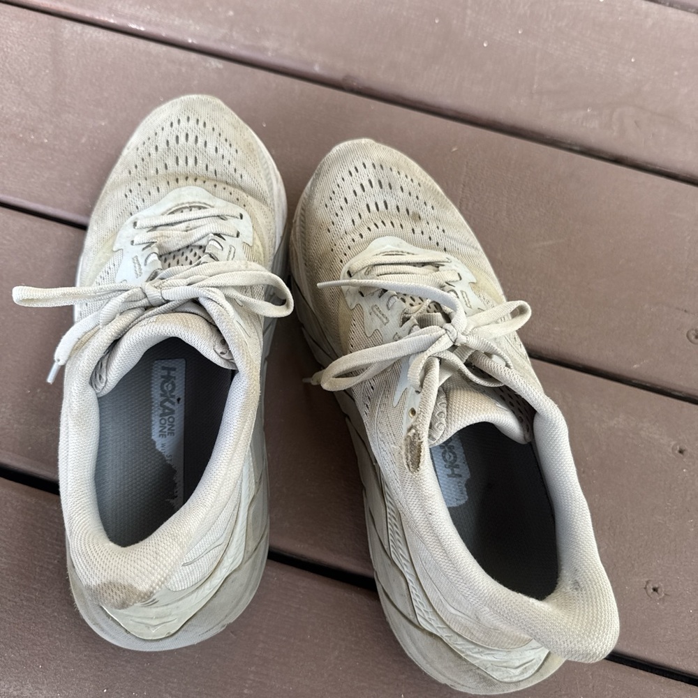 Hoka One One Grey Athletic Shoes